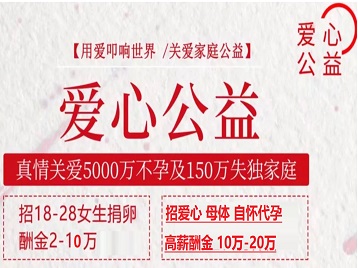 陵城捐卵助孕生子 爱心志愿者招募